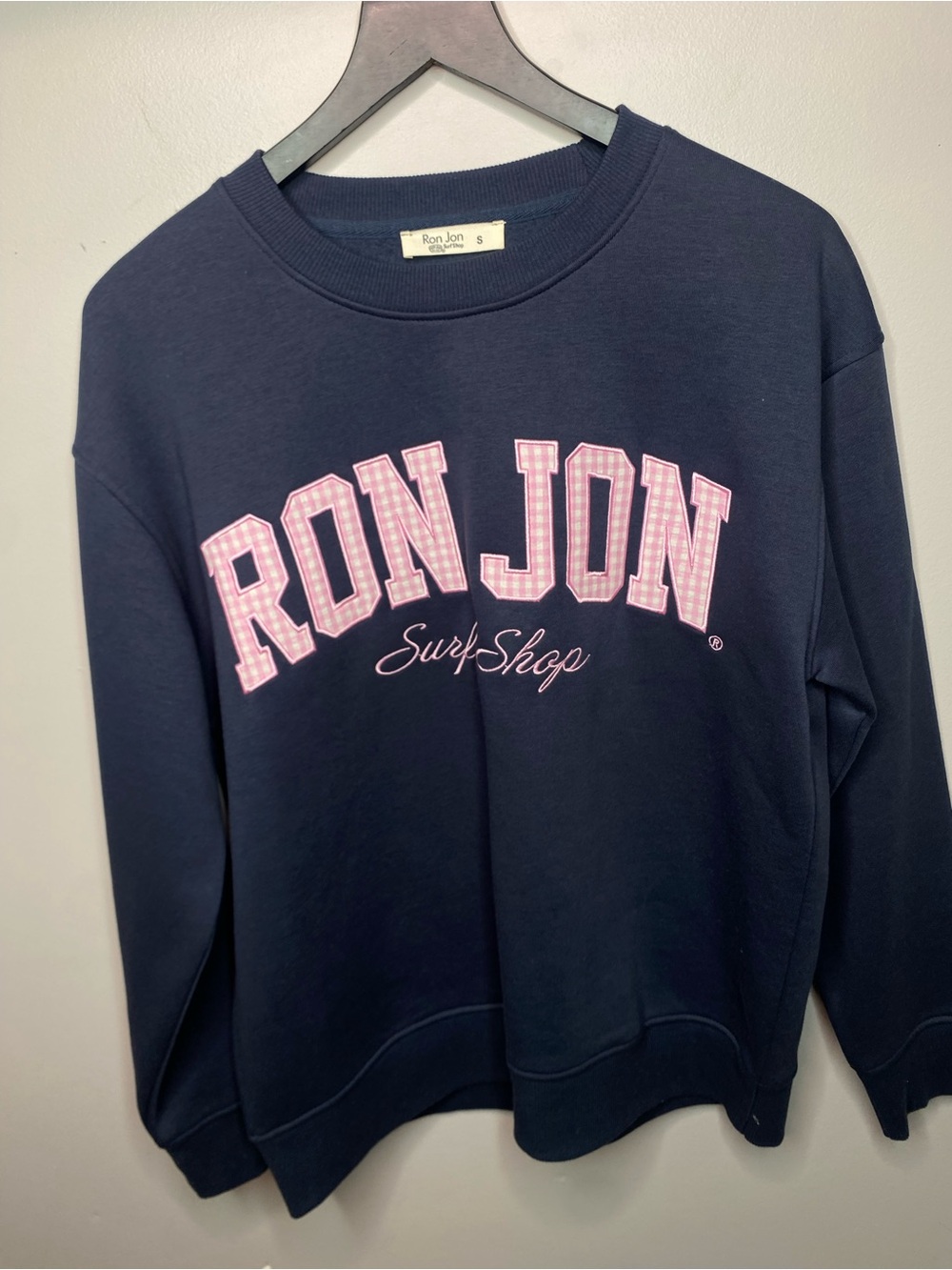 NWOT Ron Jon Gingham Crew
